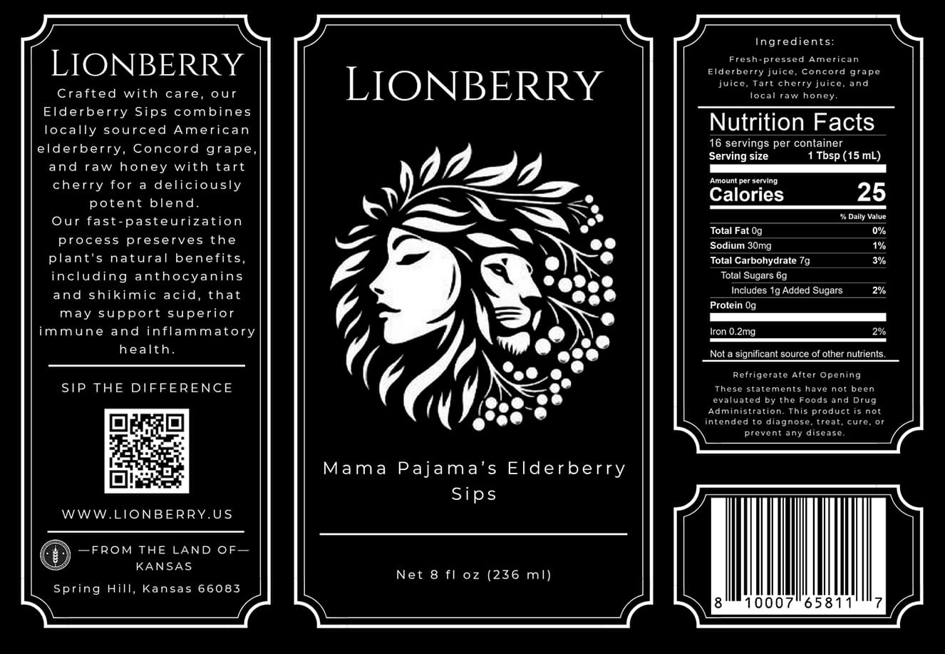 Elderberry Sips - 8oz - Image 2